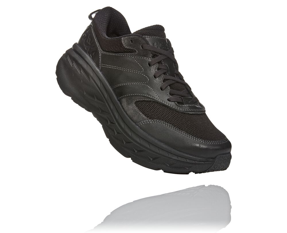 Hoka One One Bondi L Promenadskor All Gender Svarta - SE-3126746